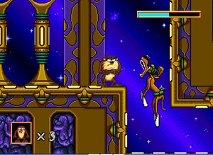 Taz in Escape from Mars Sega Genesis ROM