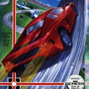 Hard Drivin' Sega Genesis ROM