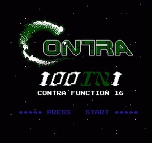 100-in-1 Contra Function 16 Nintendo ROM