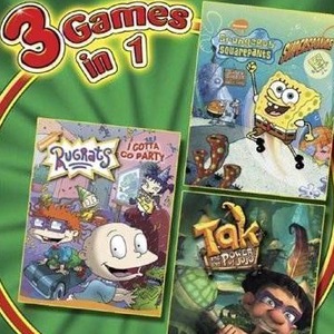 3 In 1: Rugrats, SpongeBob, Tak Gameboy Advance ROM