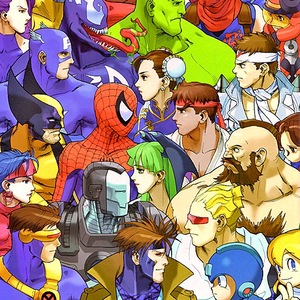 Marvel Vs. Capcom: Clash of Super Heroes Capcom Play System 2 ROM