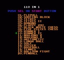 110-in-1 Nintendo ROM