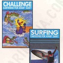 2 Pak Black: Challenge, Surfing Atari 2600 ROM