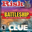 3-in-1: Risk, BattleShip, Clue Gameboy Advance ROM