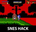 Sonic The Hedgehog: SNES Hack Super Nintendo ROM